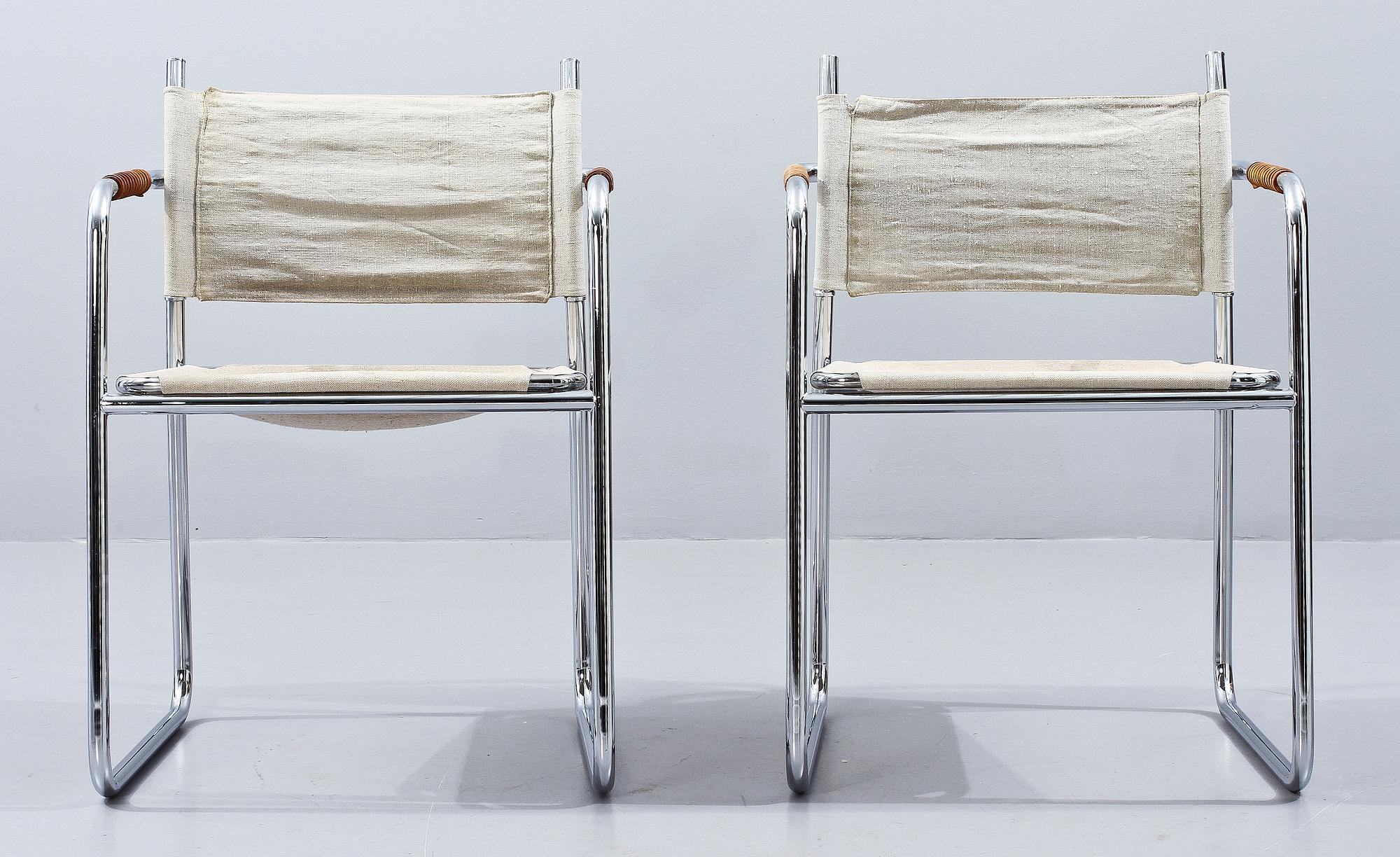 KARMSTOLAR, ett par, 1900-tal.