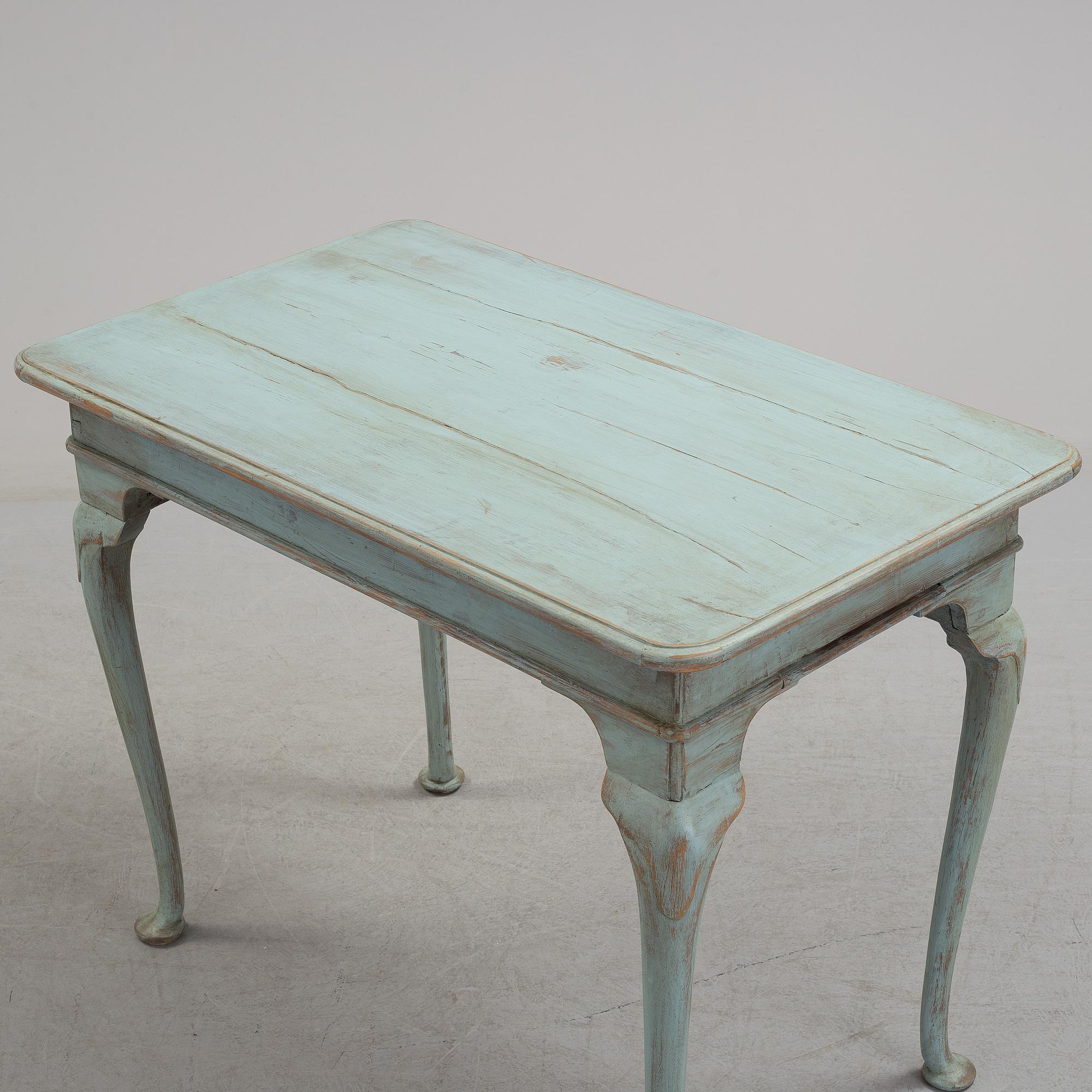 SPELBORD, senbarock, 1700-tal.