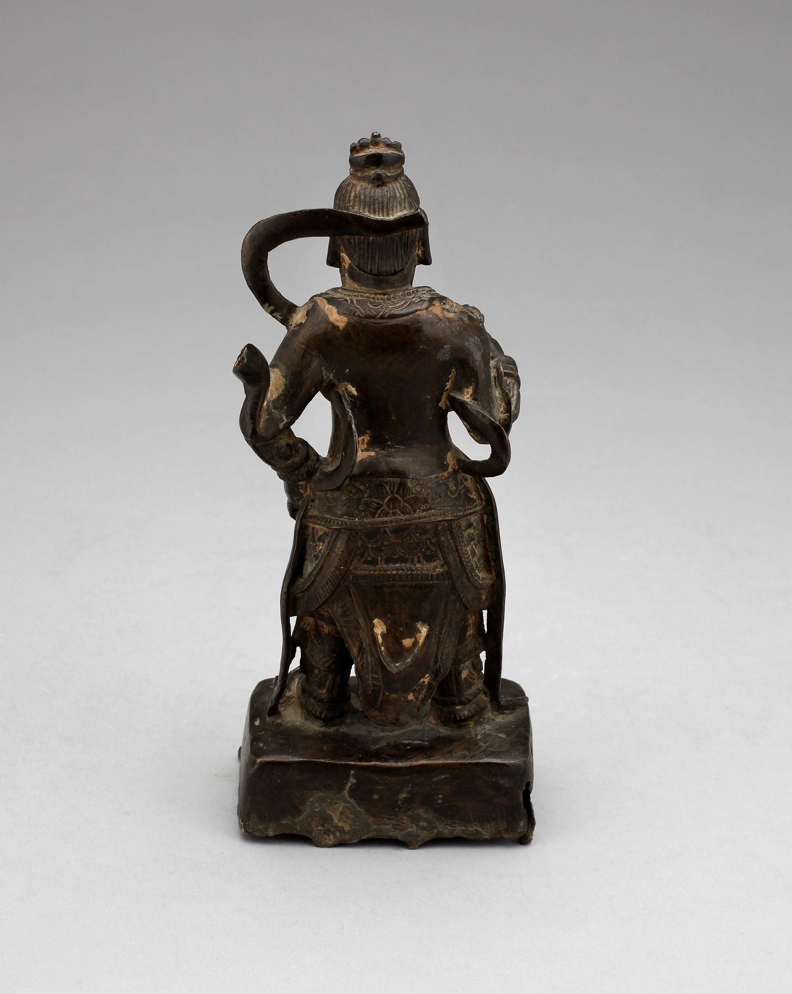 SKULPTUR, brons, Qing dynastin (1644-1912).