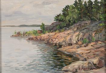 Erkki Kosonen, oil on canvas, signed.