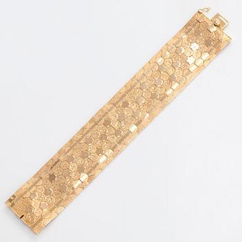 Armband, 18K guld, Italien.