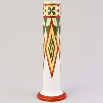 A 1900-1917 ceramic 'Fennia' vase for Arabia, Finland.