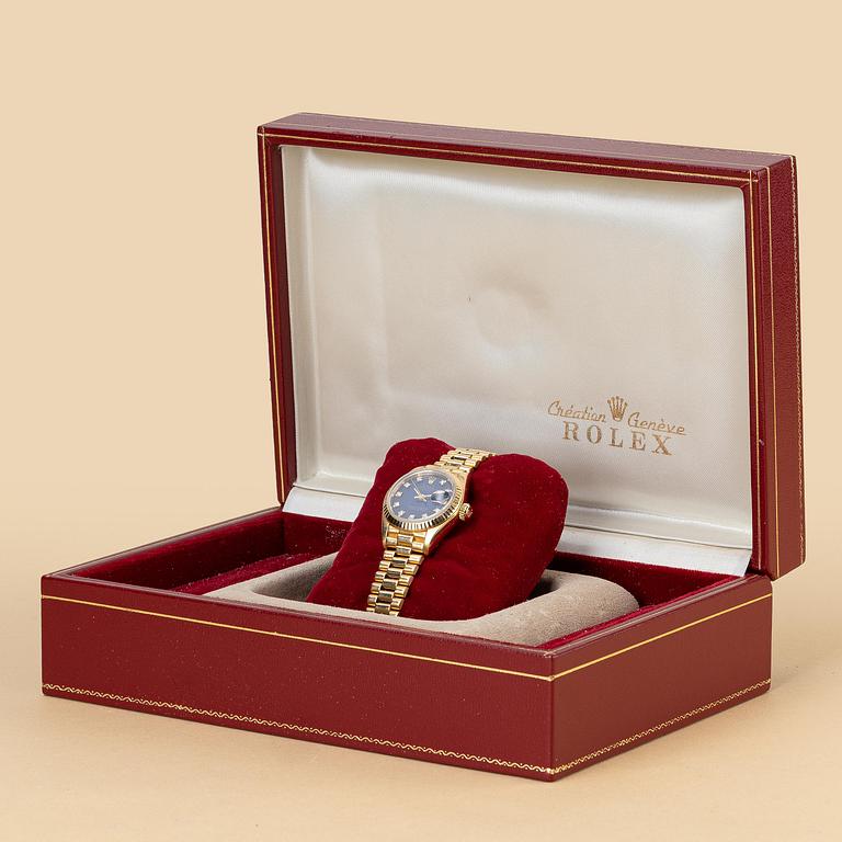 Rolex, Datejust, "Dégradé Diamond Dial", ca 1986.