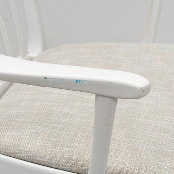 Carl Malmsten, a dining table and a set of six chairs, 'Herrgården' for Bodafors.