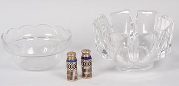 PARTI NYSILVER och GLAS, 6 delar, 1900-tal.