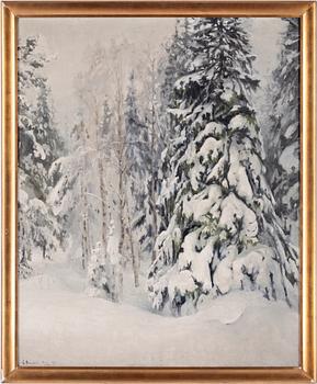 GERDA ROOSVAL-KALLSTENIUS, olja på duk, signerad o daterad 1911.