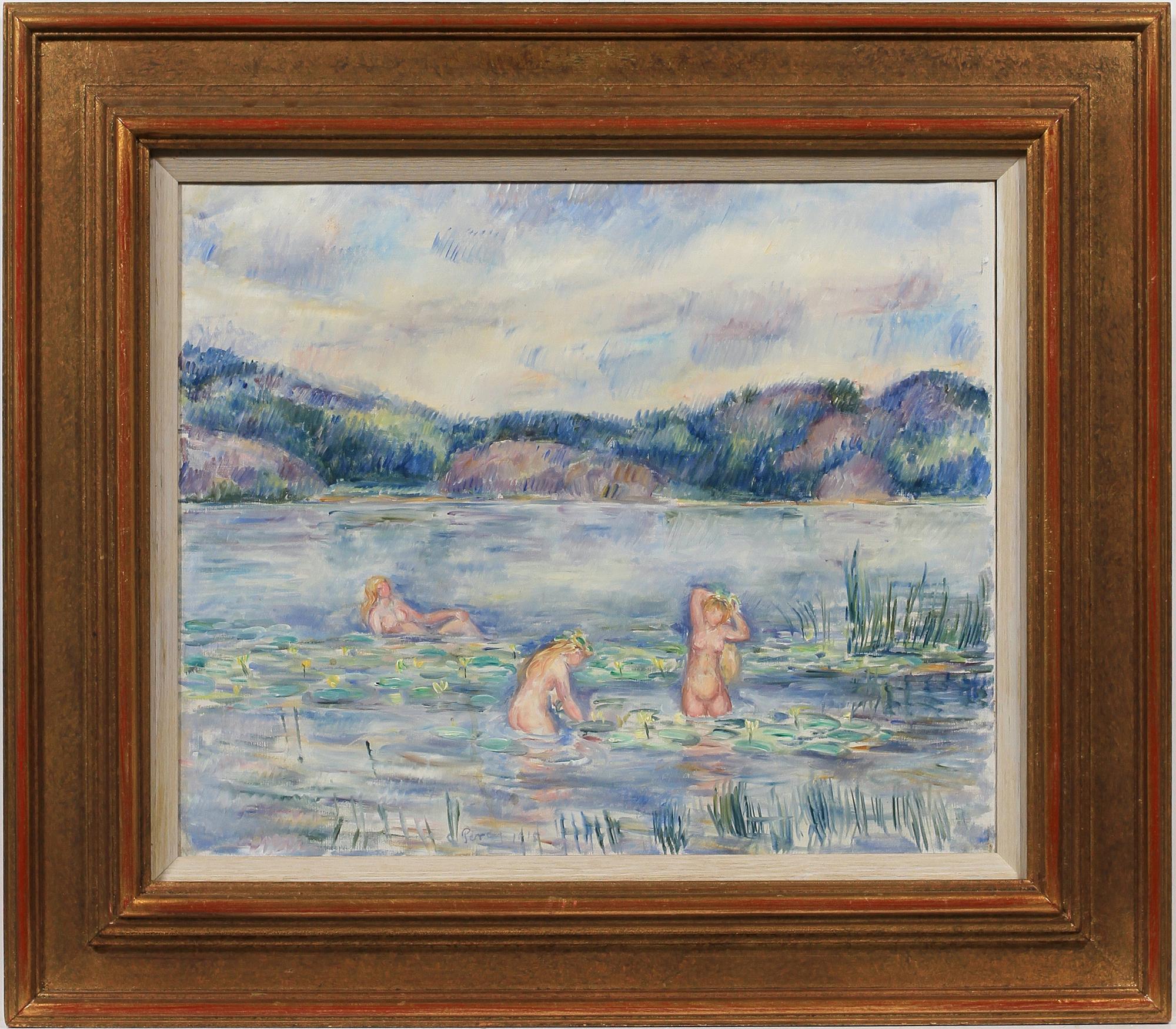 ARTHUR PERCY, olja på duk, sign o dat 1915.