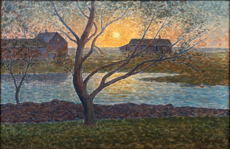 PER EKSTRÖM, olja på duk signerad.