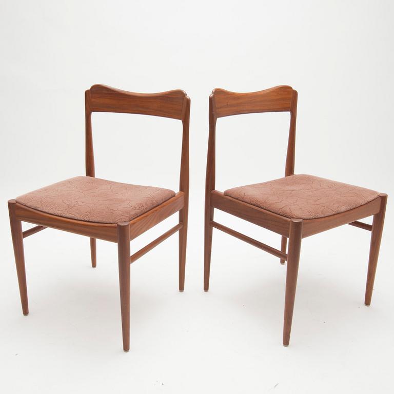 BORD och STOLAR, 4 st, 1960-70-tal.