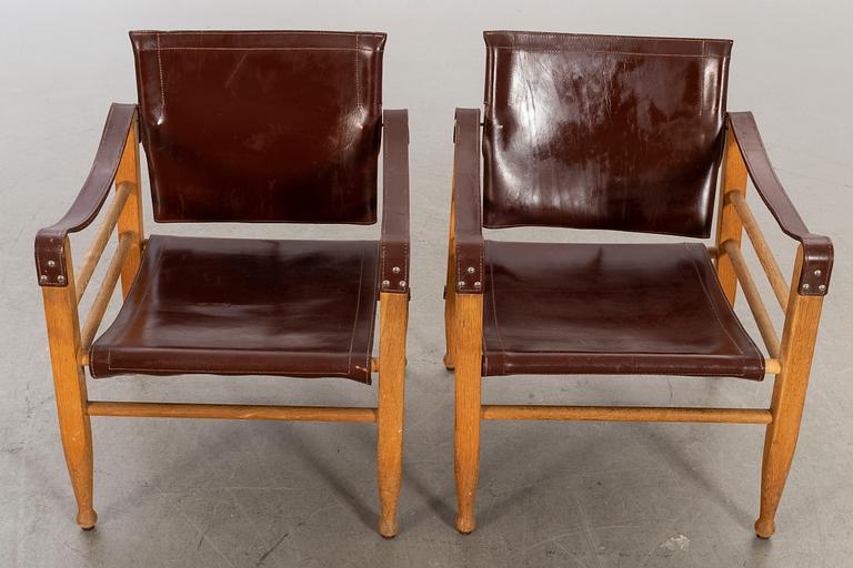 A PAIR OF EASY CHAIRS, SECOND HALF OF 20TH CENTURY.