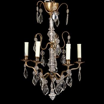 Paavo Tynell, a mid-20th century '1467/5' chandelier for Taito.