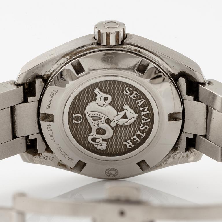 Omega, Seamaster, Aqua Terra, wristwatch, "Diamond Dial", 30 mm.