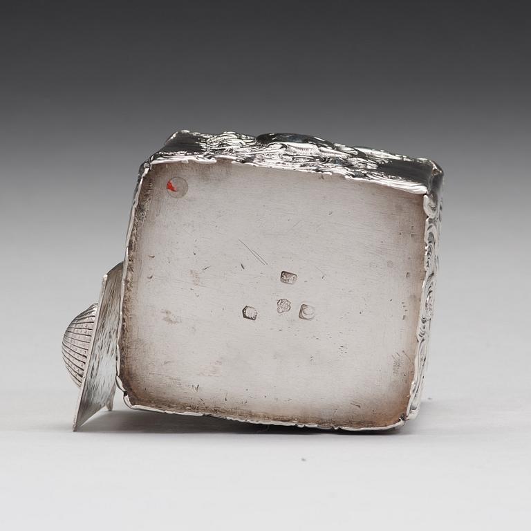 Christian Hillan, tedosa, silver, London 1738. George II.
