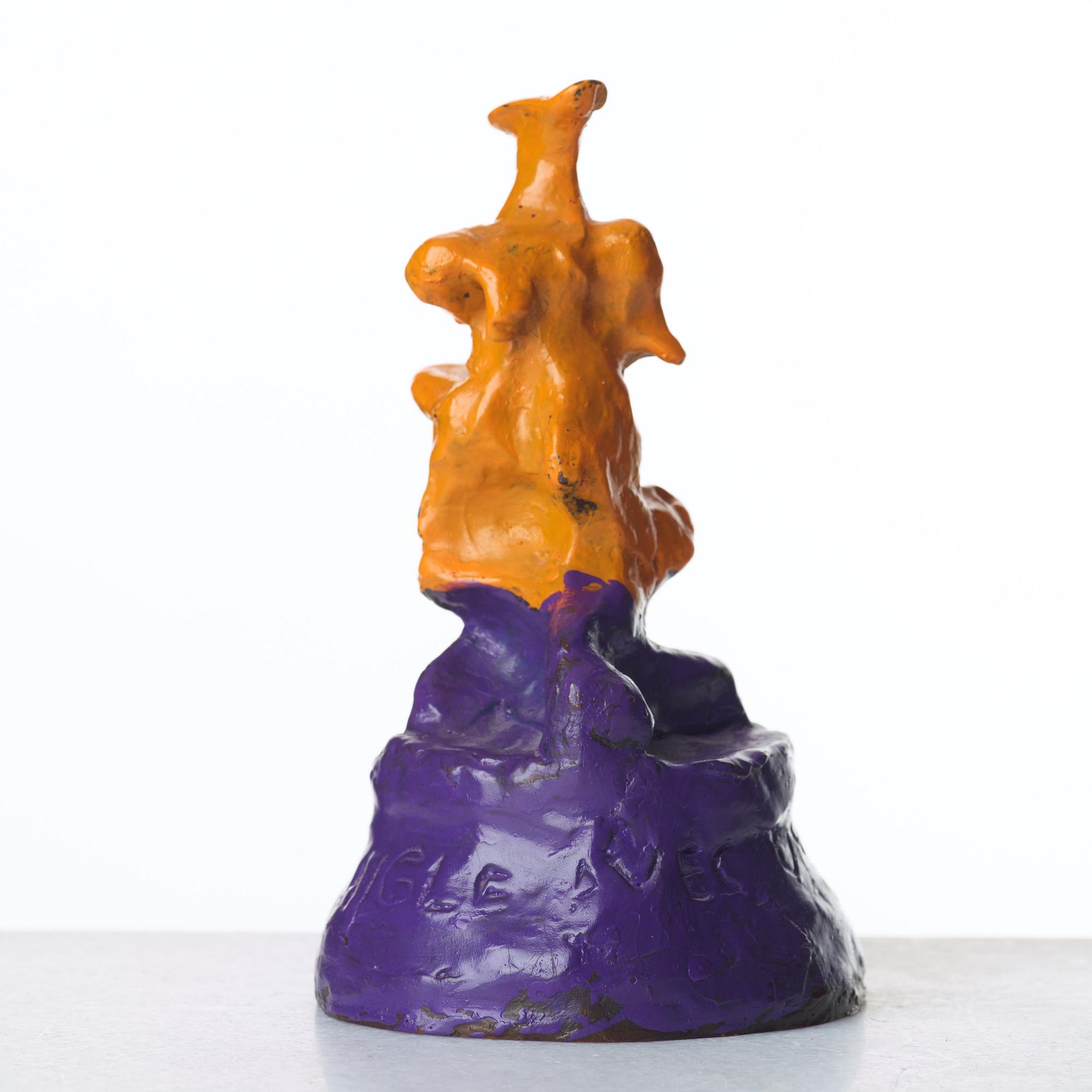 Saint Clair Cemin, "Aigle ave un coeur".