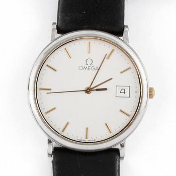 HERRARMBANDSUR, Stål, Omega, De Ville, 1900-talets slut.