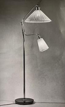 Bertil Brisborg, a floor lamp, model Triva "531-009", Nordiska Kompaniet 1950s.