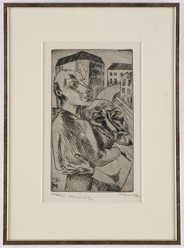 Conrad Felixmüller, "Freunde".