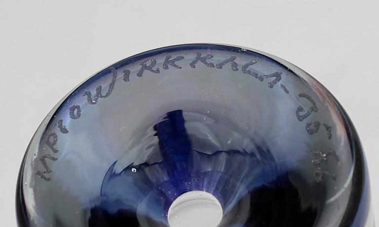 VAS samt SKÅL, Tapio Wirkkala, glas, Iittala, sign.