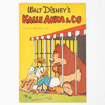 Comic book, “Kalle Anka & Co”, No. 11, 1950.