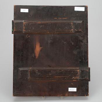 IKON, tempera på pannå, Ryssland 1850-talet, Povolzhye.