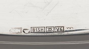 BRICKA, silver, Auran Kultaseppä, Åbo 1950. Vikt ca 666 g.