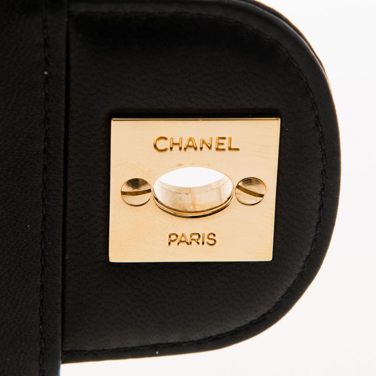 CHANEL Chocolate Bar East West Bag.