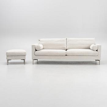 A "Lift" sofa with ottoman, Eilersen.