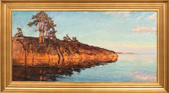Gottfrid Kallstenius, Archipelago Cliffs at Dusk.