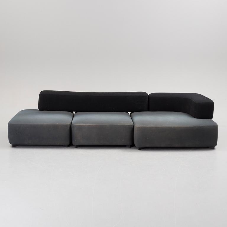 a 3 part "Alphabet" sofa by Piero Lissoni for Fritz Hansen.