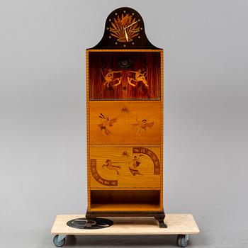 A 1930's Art Déco bar cabinet.