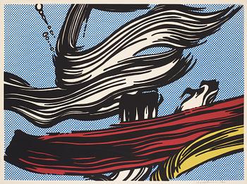 497. Roy Lichtenstein, "Brushstrokes".