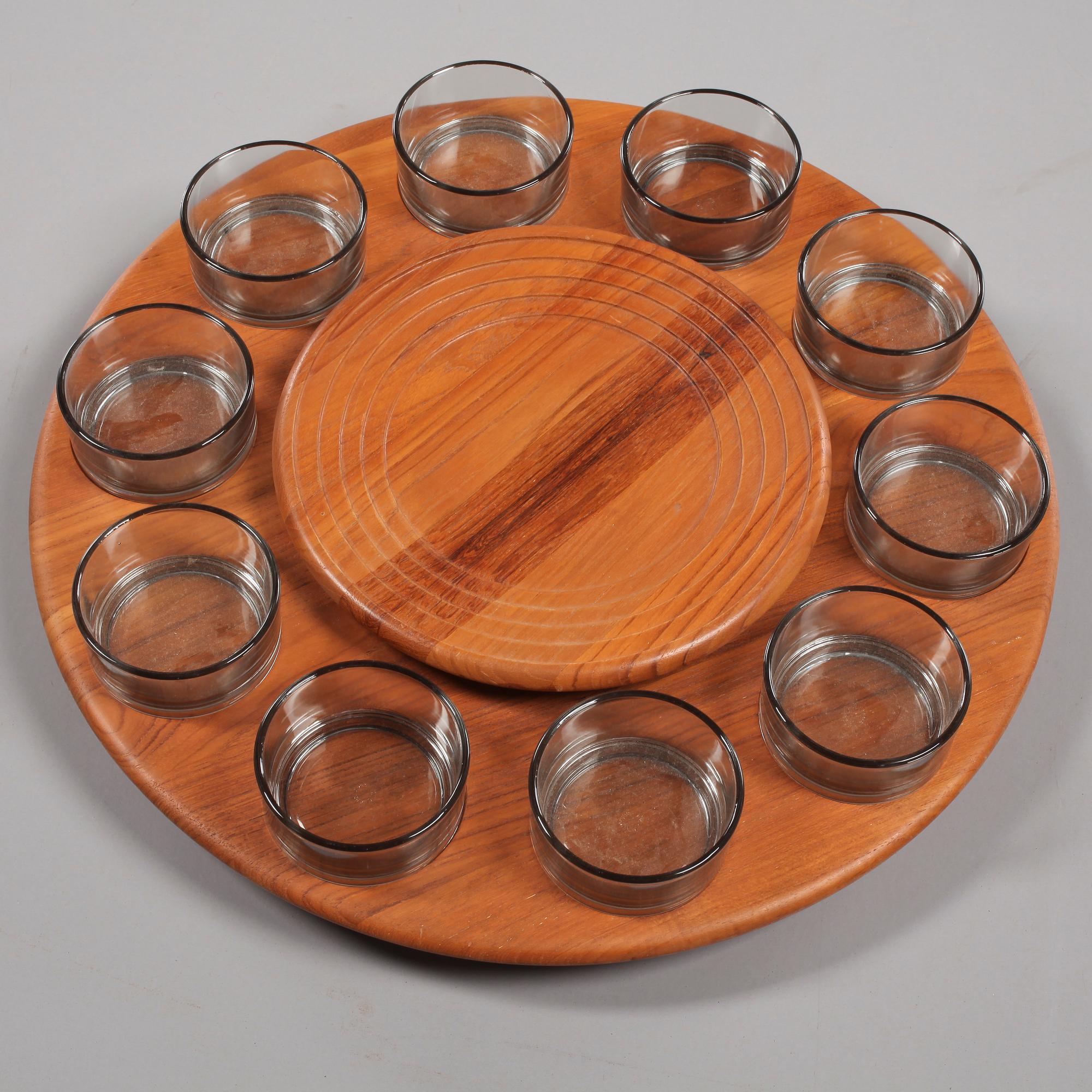 SERVERINGSSNURRA, sk Lazy Susan, Digsmed, Danmark, 1964.
