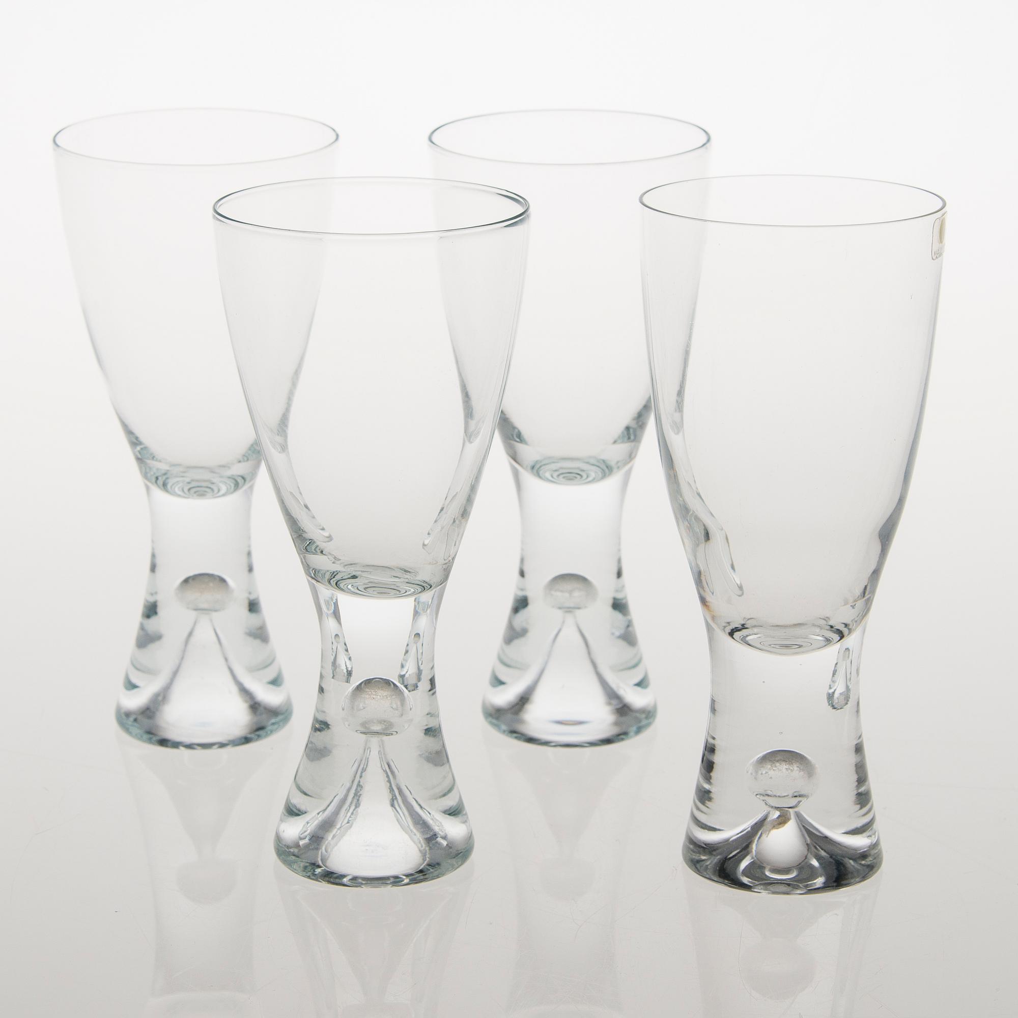 TAPIO WIRKKALA, A 30-piece set of 'Tapio' glasses, Iittala latter half of the 20th Century.