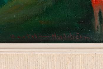 Bertel Bertel-Nordström, Moonlight landscape.