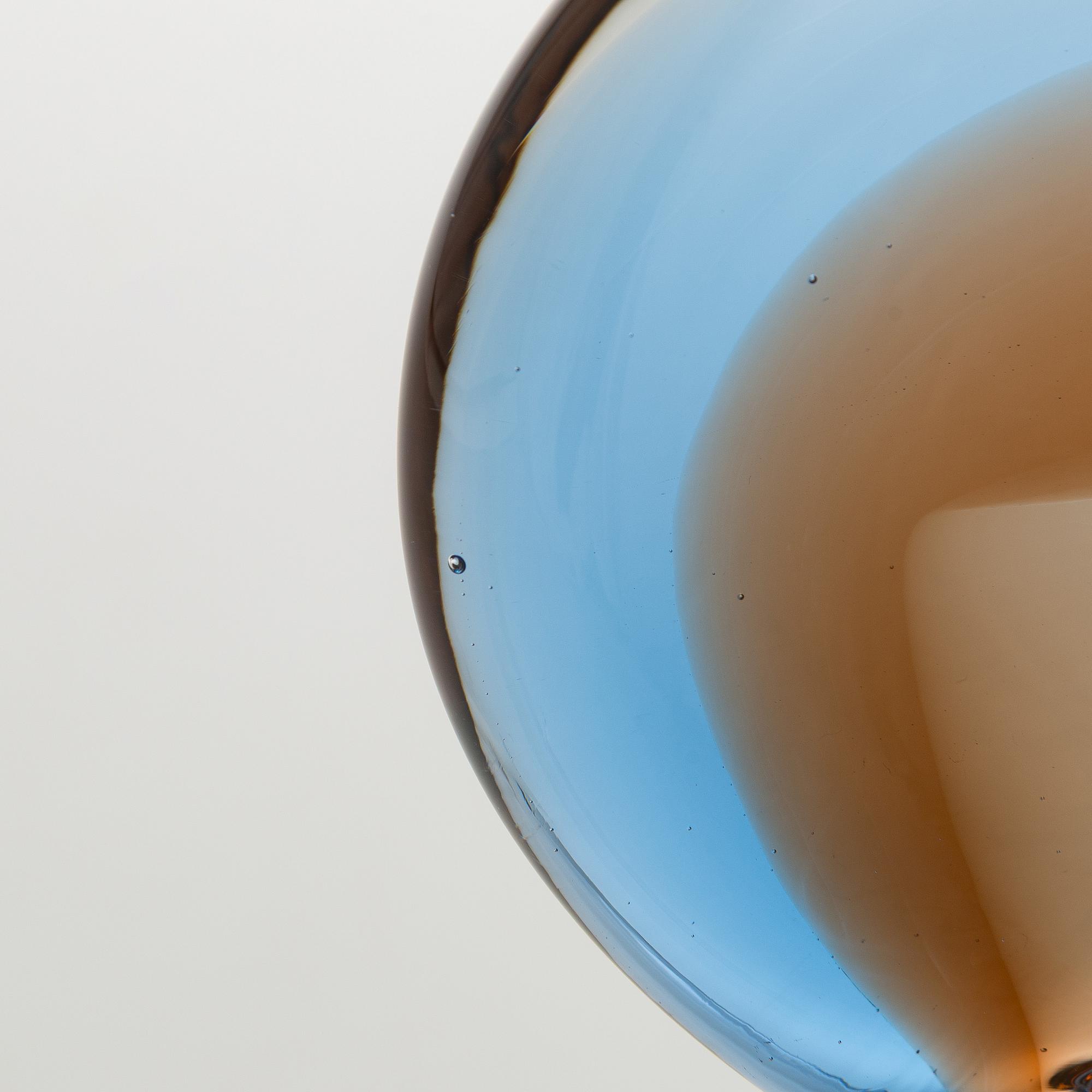 Oiva Toikka, skulptur, "Lollipop", signerad Oiva Toikka, Nuutajärvi 2008 29/60.