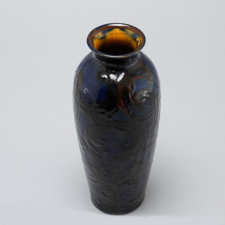 A 20th century earthenware vase by Hermann August Kähler, Denmark.