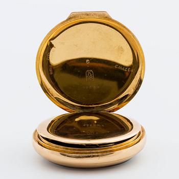 POCKET WATCH, Angelus Alarm Patent, 18K, early / mid 20th Century.