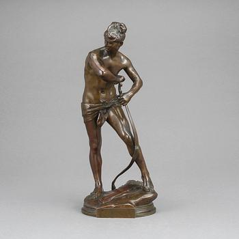 SKULPTUR, brons, Henri Peinte, gjutarmärkt Siot-Decauville Fondeur Paris.
