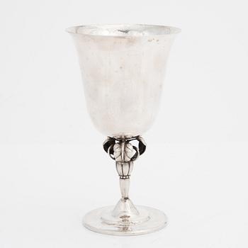 Jörgen Jensen, vinkalk, silver, Stockholm 1923.