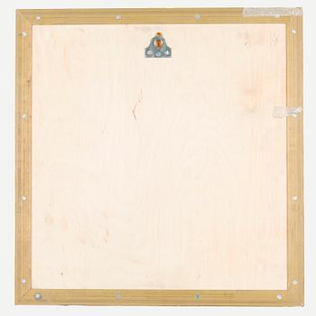 Francesca Mascitti-Lindh, a stoneware relief  "Onda", signed F. Lindh.