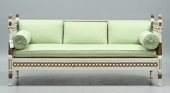 SOFFA, sengustaviansk stil, 18/1900-tal.