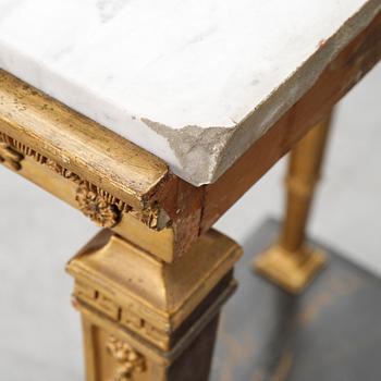 An early 19th Century console table.