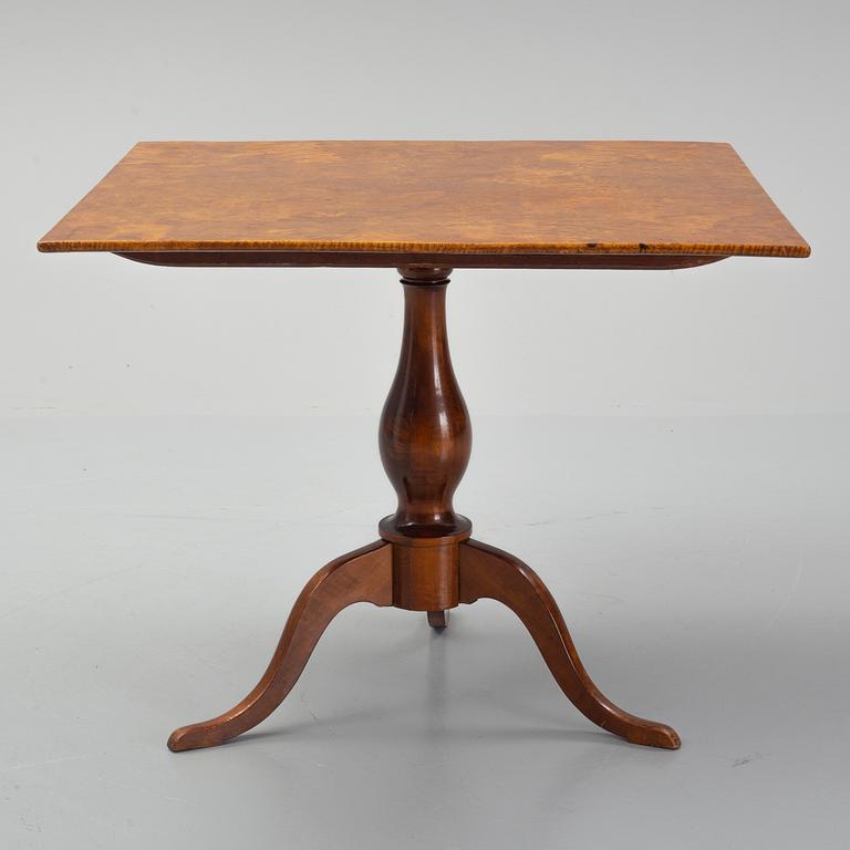 A table from the first half of the 20th century.