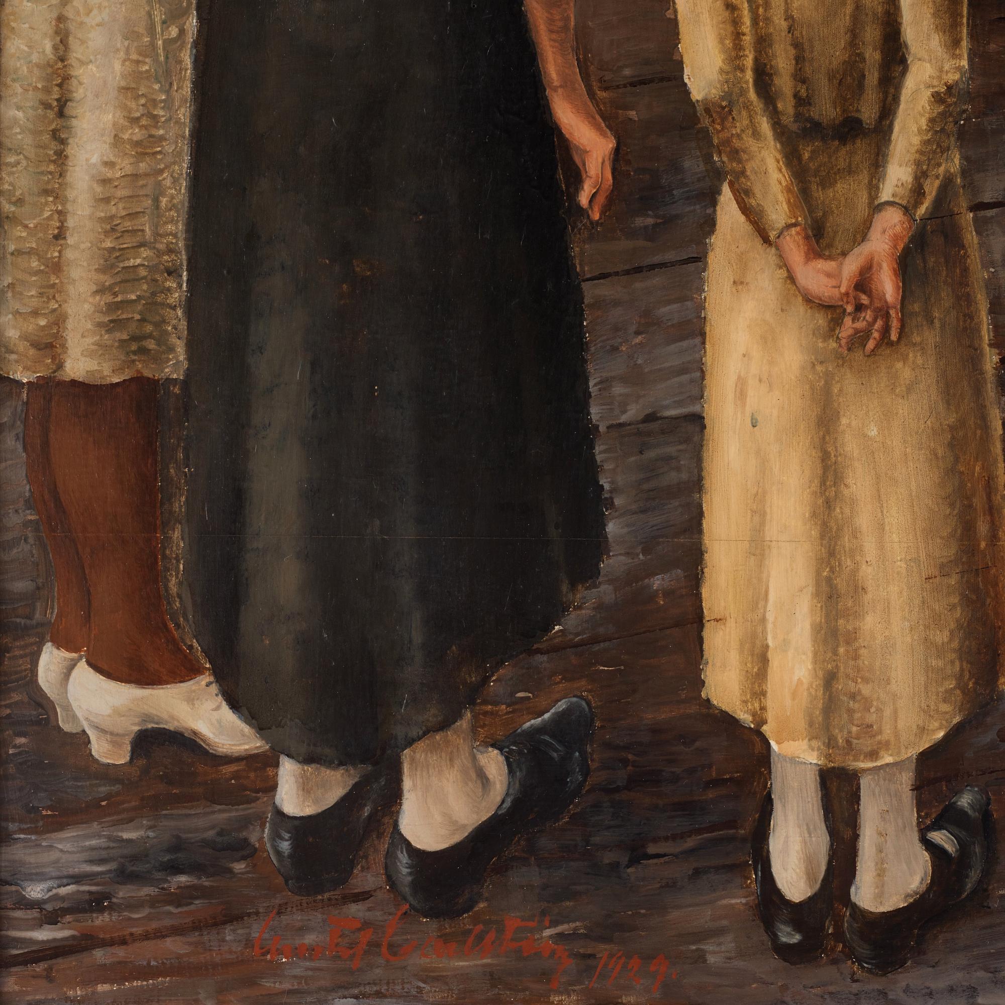 Gustaf Carlström, At the dance.