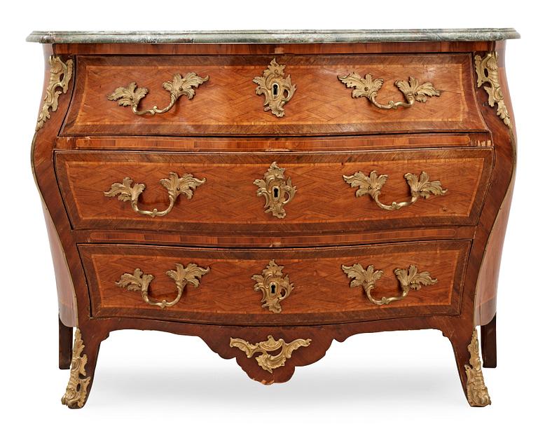 A Swedish Rococo 18th century commode.