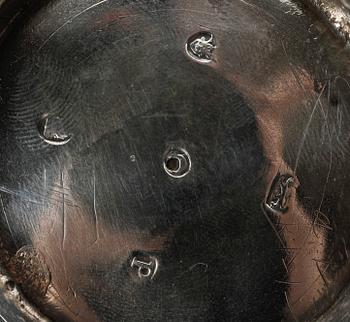 KAFFEKANNA, silver, London England 1790. Tot vikt ca 250 gram.