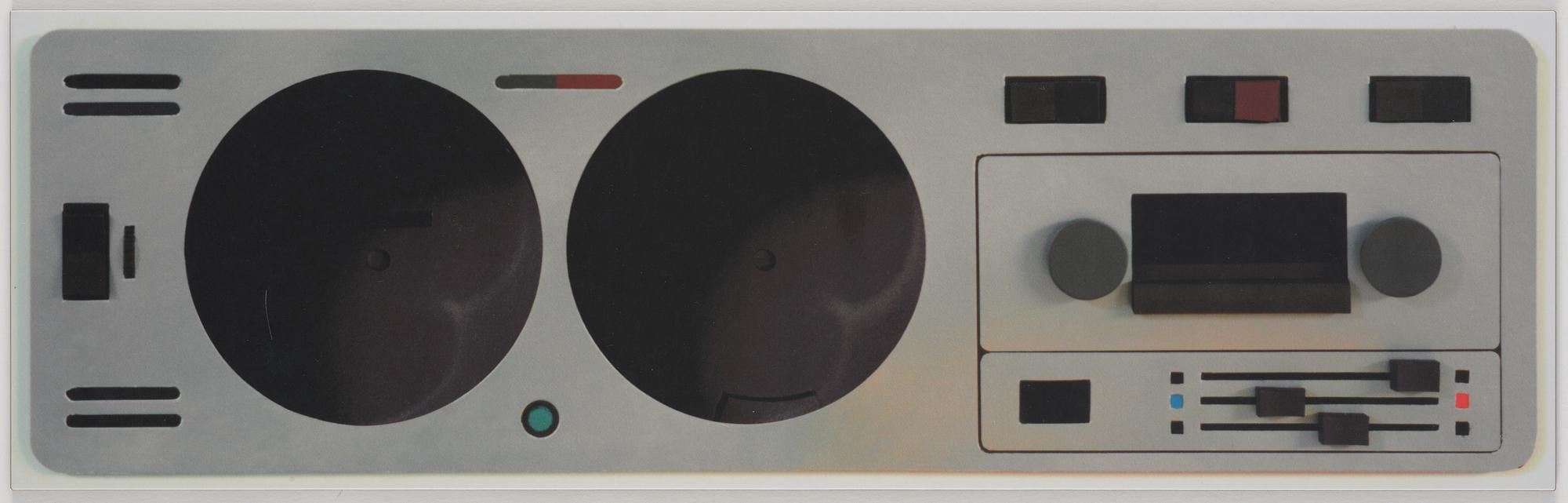 Thomas Demand, "Dashboard", 2004.