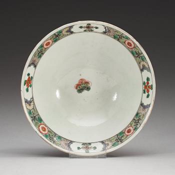 SKÅL, porslin, Qing dynastin, Kangxi (1662-1722).