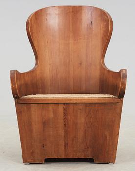 AXEL EINAR HJORTH eller DAVID ROSÉN, sannolikt, fåtölj, Nordiska Kompaniet, ca 1932.