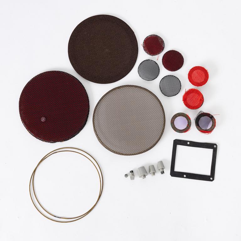 Stig Carlsson, LOAS 1001/”Kolboxen", a pair of loudspeakers, 1959-62, Sweden.